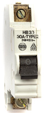 WYLEX 30 AMP 30A TYPE 2 M9 MCB