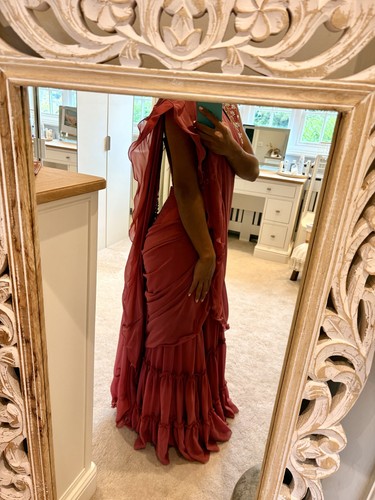 Pre draped dhoti - dhoti, saree