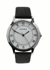 Gents Easy Read Silver Tone