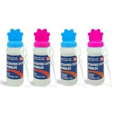 Peanut Butter Beef Flavoured Scent Bubbles for Dog Puppy Dog Toy Safe & NonToxic