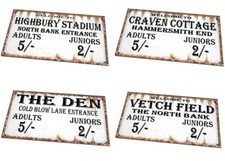 Vintage Style Football Stadium