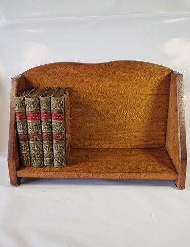 Vintage 1930s oak book - oak,