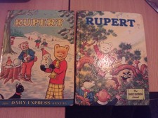 2 x Rupert The Bear Annuals
