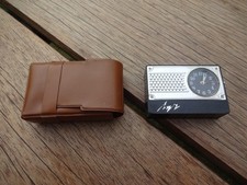 Vintage CCCP/USSR/Russian Transistor Radio Style Clock In Case