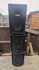 1 x Prosound 10 and 2 x HQ Power Speakers VDSG10