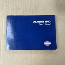 Nissan Almera Tino Owners Manual