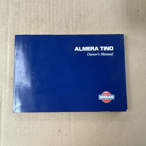 Nissan almera tino owners - nissan,