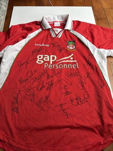 Wrexham 2000 signed home - wrexham,