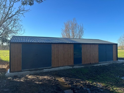 Metal building garden - metal,