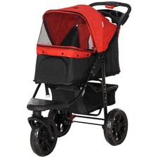 Folding 3 Wheel Pet Stroller