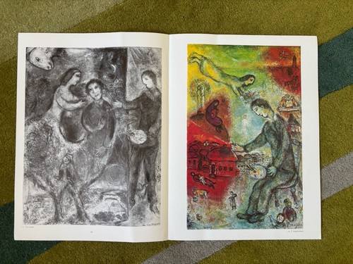 Marc chagall lithographs - chagall, x