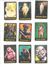 OUTER LIMITS 50 Gum Cards Full Set (Topps) Bubbles inc UK Rare 1964/1966 a&bc