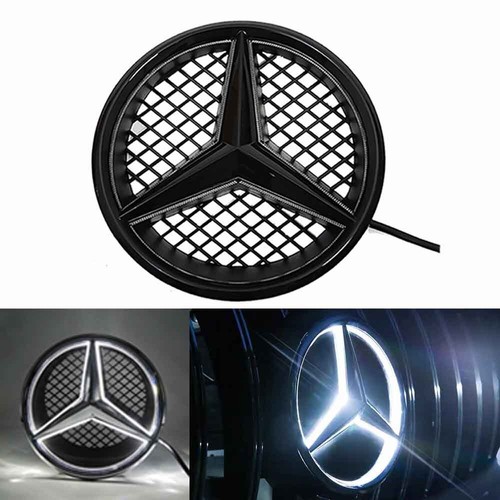 Illuminated front grill emblem - front,