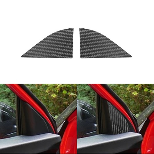 2pcs carbon fiber for hyundai - carbon,