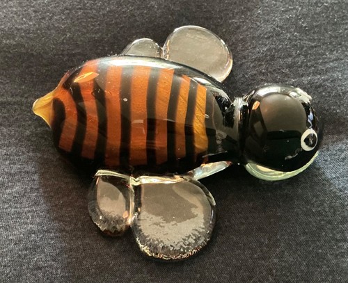 Bumblebee art glass - art,