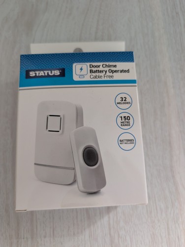 Status wireless door chime - door,