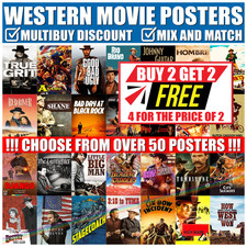 Western Movie Posters Vintage