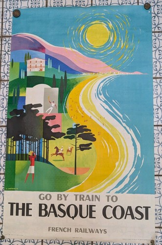 Vintage basque coast french - basque,