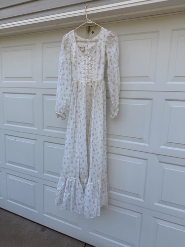 Vintage gunne sax floral maxi - sax,