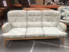 Blonde Ercol  3 Seater Sofa In