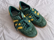 Adidas Hamburg green suede