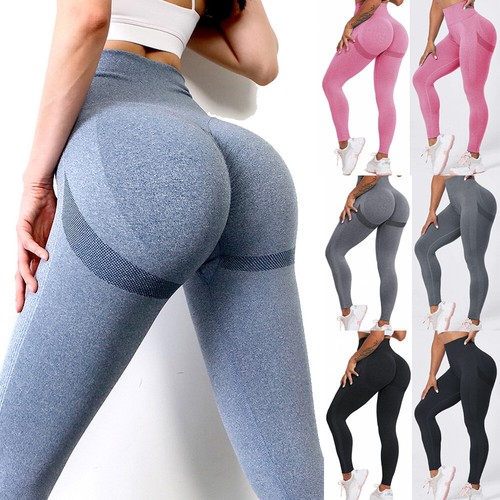 Womens high waist yoga - waist, pants