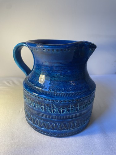 Blue ceramic jug - ceramic, londi