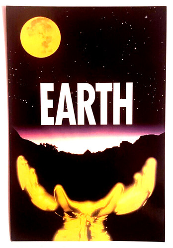 Earth rave flyer july - earth,