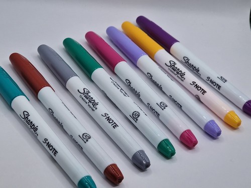 Job lot sharpie - sharpie, s-note