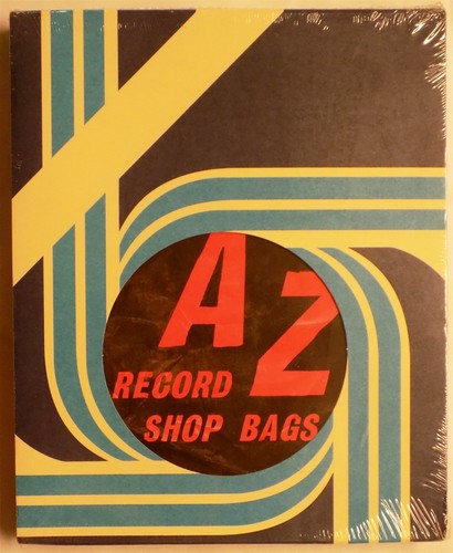 Record shop bags - a-z,