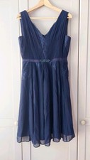 Monsoon,Wedding Guest,Bridesmaid , Evening ,Prom, Cocktail Dress, Navy