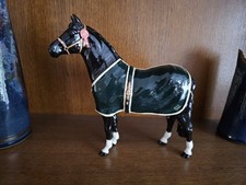  Rare Beswick Champion Welsh Mountain Pony Black A247 Glossy BCC 1999 Vintage