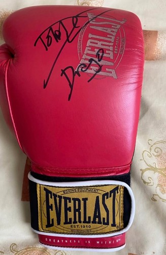 Dolph lungdren signed - signed, boxing