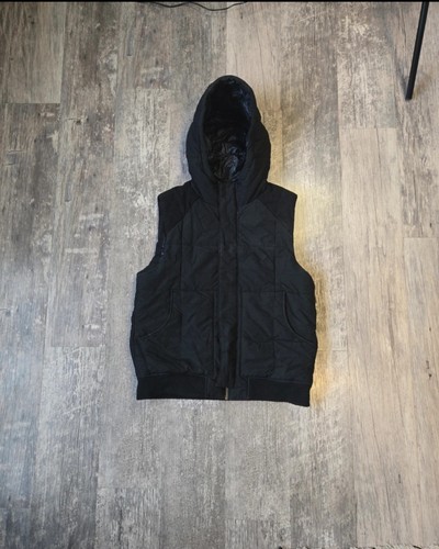 Black medium gap bodywarmer - black,
