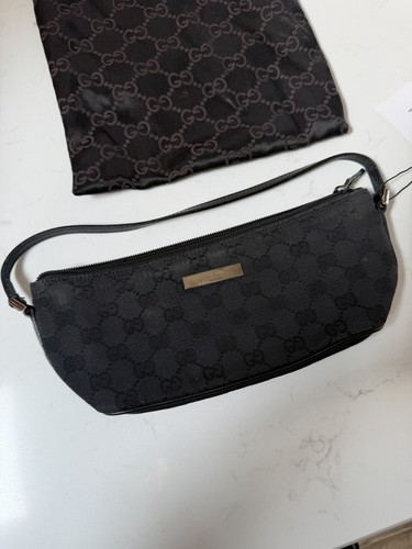 Gucci monogram black canvas - gucci,