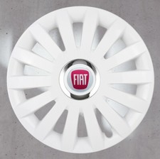 4x14" Wheel trims wheel covers for 500 Punto Panda WHITE 14"