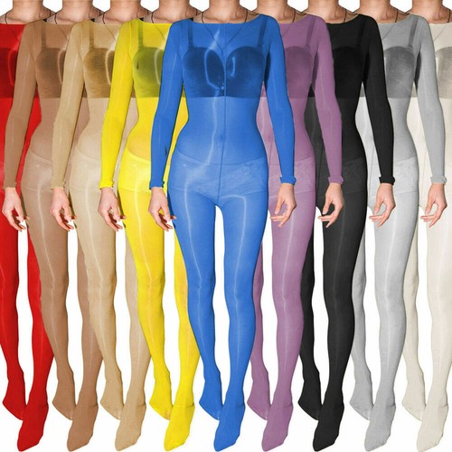 Ultra shiny bodystocking - shiny,