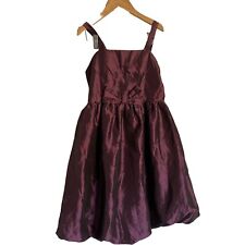 Pearce Fionda Purple Bubble Hem Girls Occasion Christmas Dress Age 10 140cm