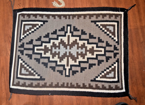 Navajo diné two - grey, hills
