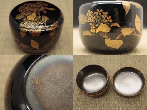 Japanese lacquer wooden - lacquer, tea