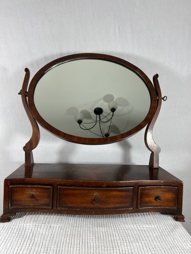 Antique mahogany serpentine - mahogany,