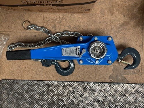 3000kg silverline lever hoist - silverline,