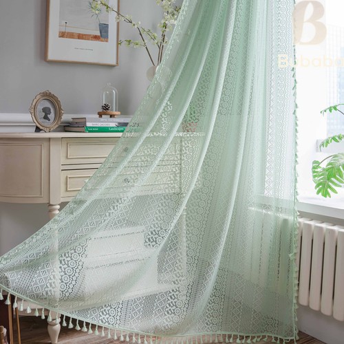 Cotton crochet lace - cotton, curtain