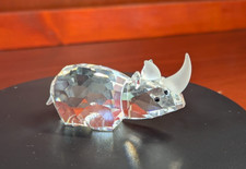 Swarovski Crystal Glass Rhino