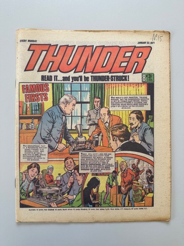 Thunder comic january - thunder, #15