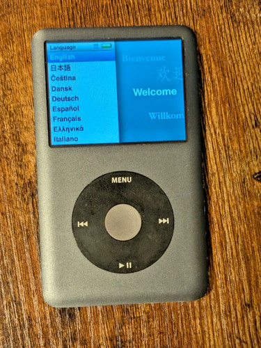 Apple ipod classic - apple, grey