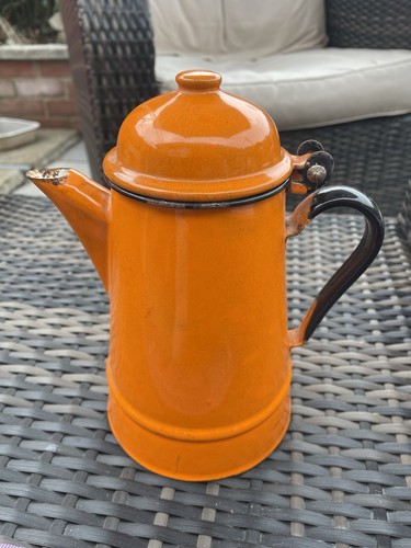 Vintage polish enamel - vintage, kettle