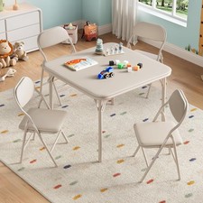 5 Piece Folding Kids Table and