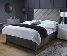 DIVAN BED ORTHOPAEDIC SET WITH