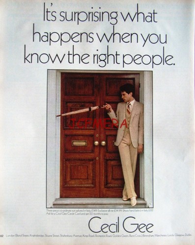 1979 cecil gee mens - gee, mens'